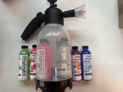 2L Pump Schaumsprüher plus Apple Bubble Gum Cherry und Blizzard Pro Snow
