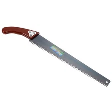 17" Hand Pruning Saw with Straight Blade Wood Handle for Camping Garden