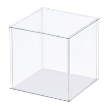 Vetrina Scatola Acrilica Assemblaggio Trasparente Antipolvere Vetrina 35X30X35cm