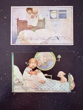 2 Mabel Lucie Attwell Postcards 1920s