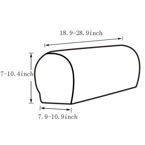 Sofa Armlehnenbezüge Couch Dehnbar Schoner Stuhl Arm Wasserdicht PU Leder - Bild 3 von 17