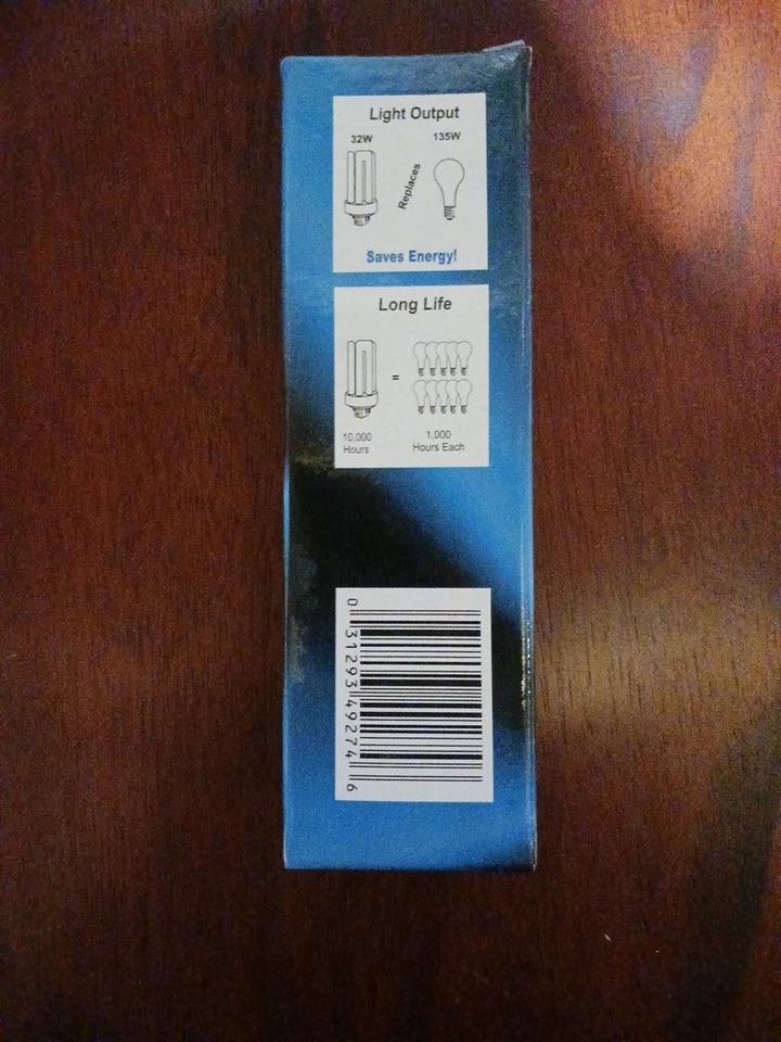 Eiko 32watt Fluorescent Light Bulb Lot Of 5 - Image 3 of 4