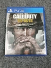 Call of Duty WW2 II World War II Sony PlayStation 4 Video Game Excellent