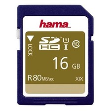 Hama 00124134 memory card 16 GB SDHC UHS-I Class 10