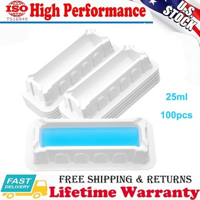 100x 25mL V-Bottom Reagent Reservoir Low Dead Vol Angled Flow 8-Ch Pipettes Lab