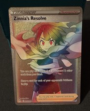 Zinnia's Resolve 225/203 SWSH07 Evolving Skies EN Full Art Holo Secret Rare on eBay