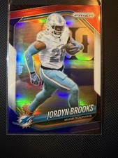 2025 Panini Prizm - Jordyn Brooks #129 Red White & Blue Prizm