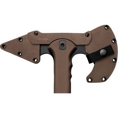 Cold Steel Trench Hawk FDE Polypropylene Handle W/ Secure-Ex Sheath - CS90PTHF