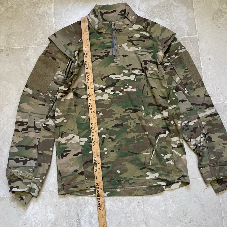 Camisa híbrida camuflada Proper Brand ACU grande para hombre Foto 4 de 4