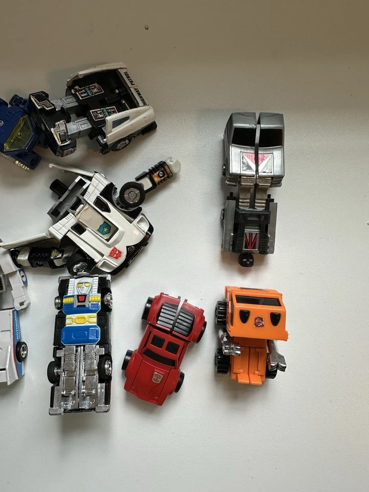 Transformers Lote De Colección Años 80 Figuras Armas - Algunas Rotas Algunas Completas Foto 2 de 4