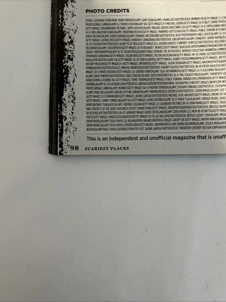 WORLD'S SCARIEST PLACES Magazine Haunted, Creepy, Abandoned 2025 120+ Chilling - Image 4 of 4