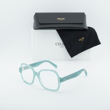 Celine CL50148I 093 Light Green 53mm Eyeglasses New Authentic
