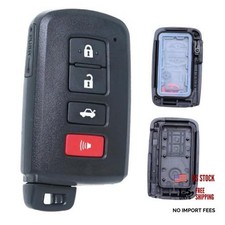 Key Fob Shell Case Compatible with Toyota Highlander Avalon Camry RAV4