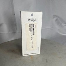 NEW Original Apple MD825ZM/A Lightning to VGA Adapter, Genuine OEM NEW