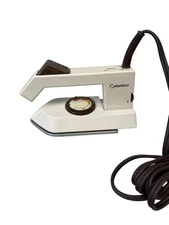 Vintage Norelco TravelCare Folding Iron T165 Dual Voltage 120/240V Pouch Compact