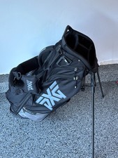 PXG Lightweight Golf Stand Bag - Black/White
