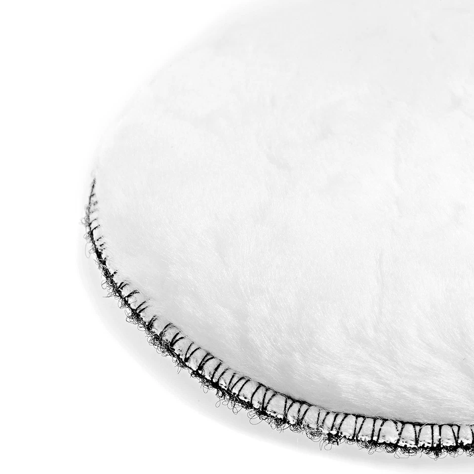 7-дюймовая шерстяная полировальная подушка с крючком и петлей полировальные колеса 4 шт. - Изображение 4 из 4