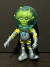 Vintage Colorforms The Outer Space Men ALPHA 7 figure W/ Original Helmet no gun