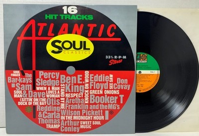 LP Various  Atlantic Soul Classics WX 105 1987 Otis Percy Aretha Wilson Booker T