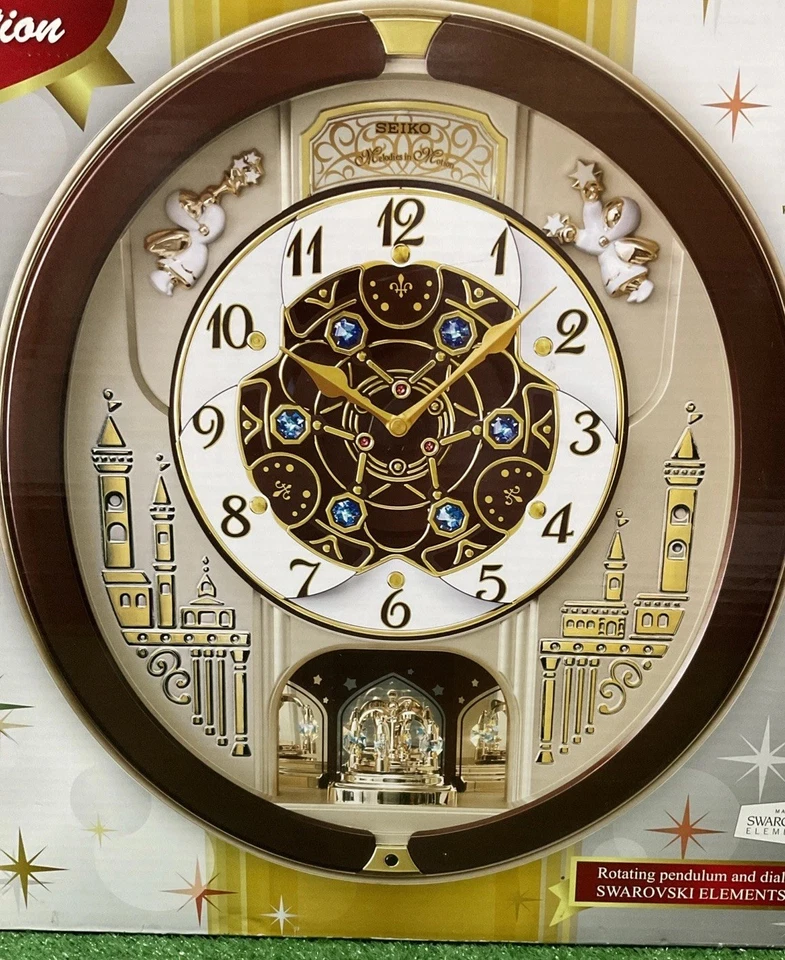 Reloj Seiko’s 18 Melodies in Motion Cristales Swarovski EDICIÓN ESPECIAL (Leer Des Foto 2 de 4