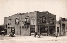 Street View Joseph Bros. Garment Factory, Brown City MI RPPC Photo Postcard COPY