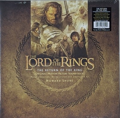 The Lord of The Rings: The Return of The King SEALED 2LP Palantir Clear Vinyl
