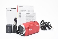 Sony HDR-CX680 Red Handycam Camcorder Video Camera HD 30x Optical Zoom Mint 