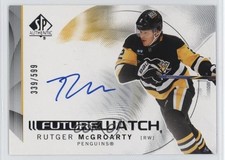 2024 SP Authentic Future Watch Horizontal /599 Rutger McGroarty #165 Auto 14bn