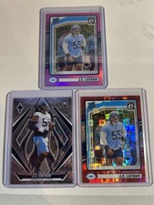 Panini J.C. Latham Tennessee Titans Rookie 2024 NFL 3 Card Lot