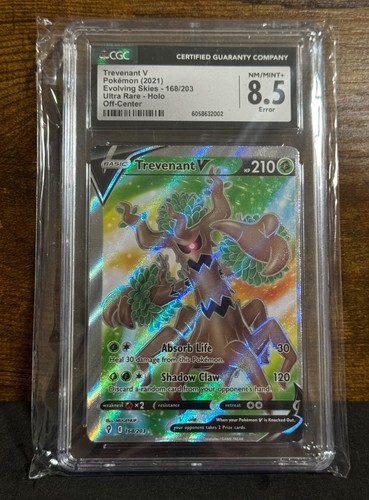 Trevenant V graded CGC 8.5 for sale on eBay