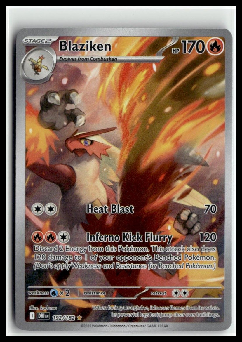 SV10: Destined Rivals #192/182 Blaziken