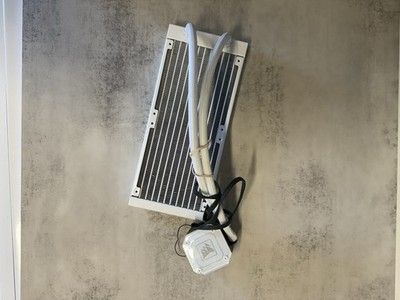 Corsair iCUE H100i ELITE CAPELLIX Liquid CPU Cooler   White (MISSING FANS)