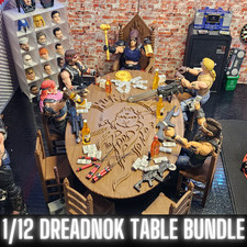 DREADNOK TABLE BUNDLE, For 1/12 Scale Figures...