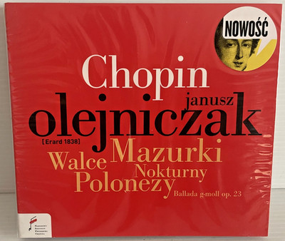 Chopin Janusz Olejniczak Mazurki Nokturny  Polonezy  Audio CD Factory Sealed NEW