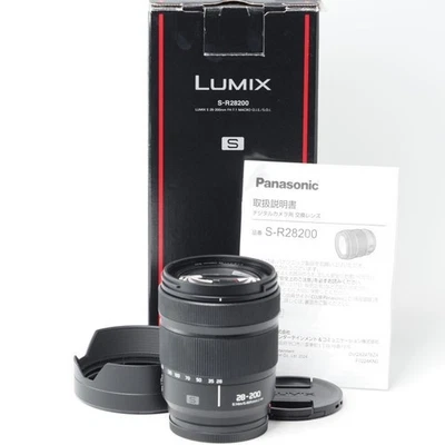 Panasonic LUMIX S 28-200mm F/4-7.1 MACRO O.I.S. S-R28200 [Top Mint] US Stock - Photo 1/4