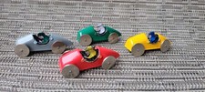 Vintage Schylling Speedway Auto Racer Replacement Cars Lot of 4