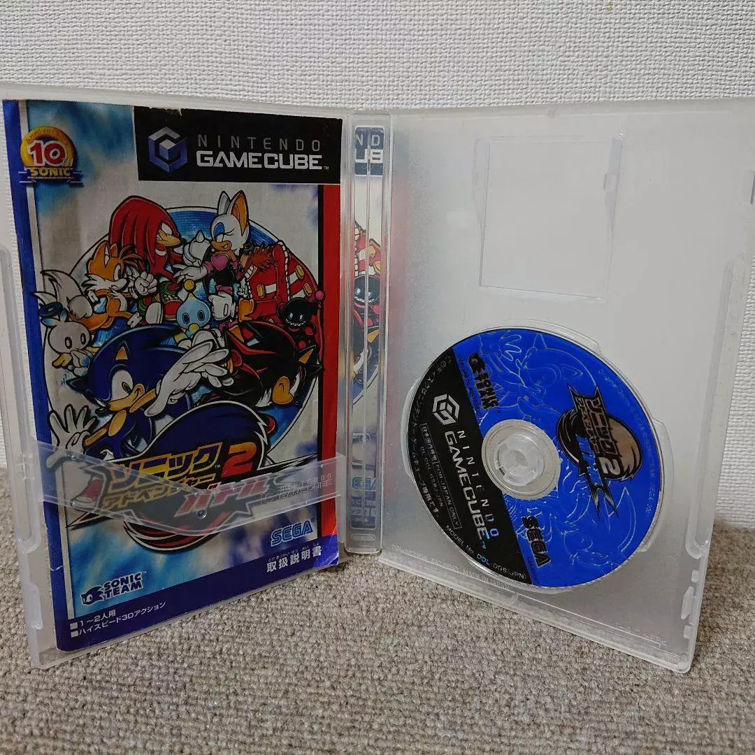 Sonic Adventure 2 Battle Nintendo Game Cube GCN Japan