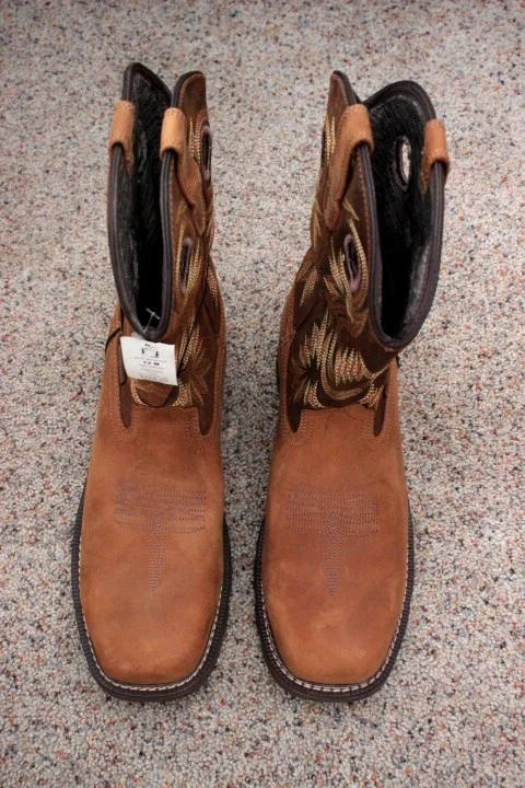 Georgia Boot Carbo-Tec FLX 11" Alloy Toe Western Work Boot Men's Sz. 12 M - Image 2 of 4