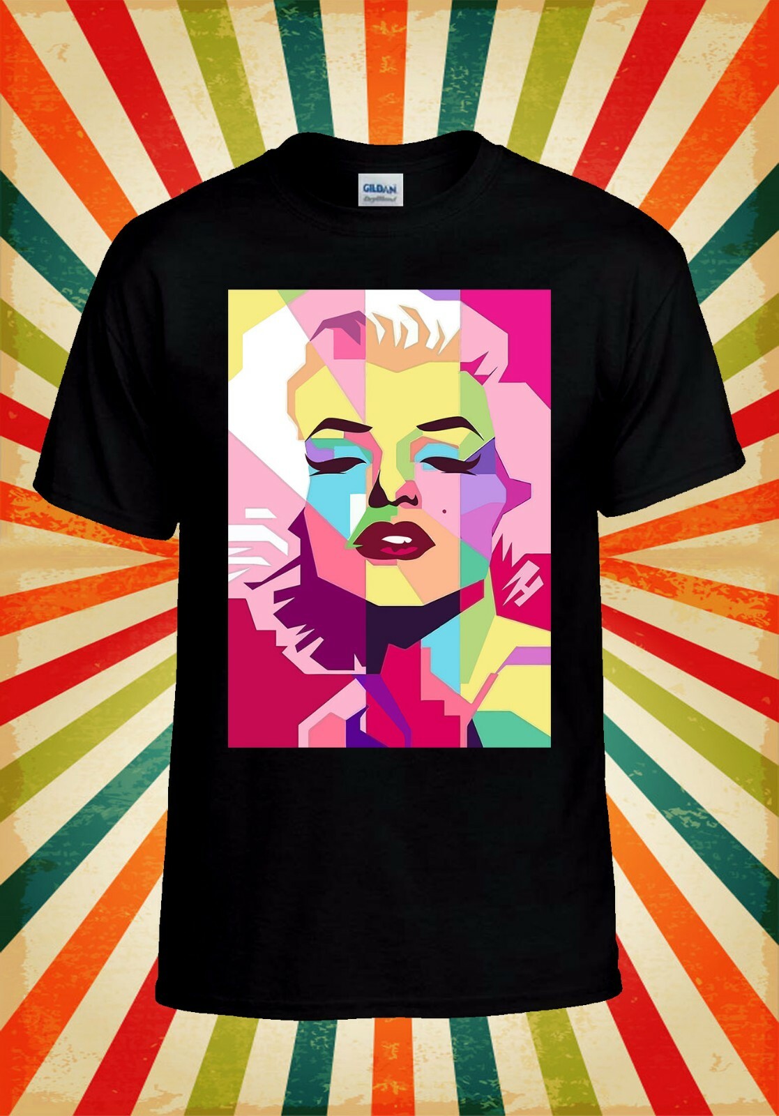 Marilyn Monroe Pop Cantante Actriz Hombres Mujeres Chaleco Camiseta sin Mangas Unisex Camiseta 2276