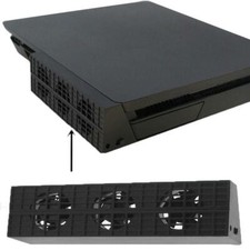 External Cooler Auto Temperature Control 3-Fan Cooling Fan for Console