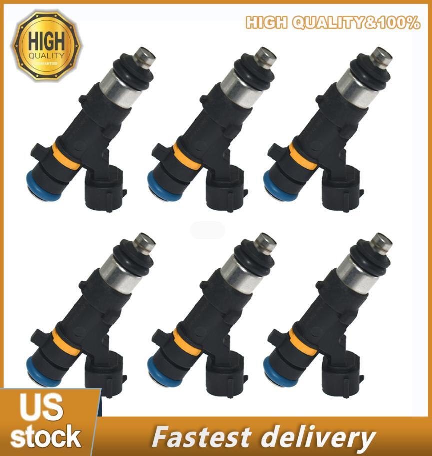 6PCS Fuel Injectors for Nissan Murano 350Z Infiniti G35 2006 FX35 M35 3