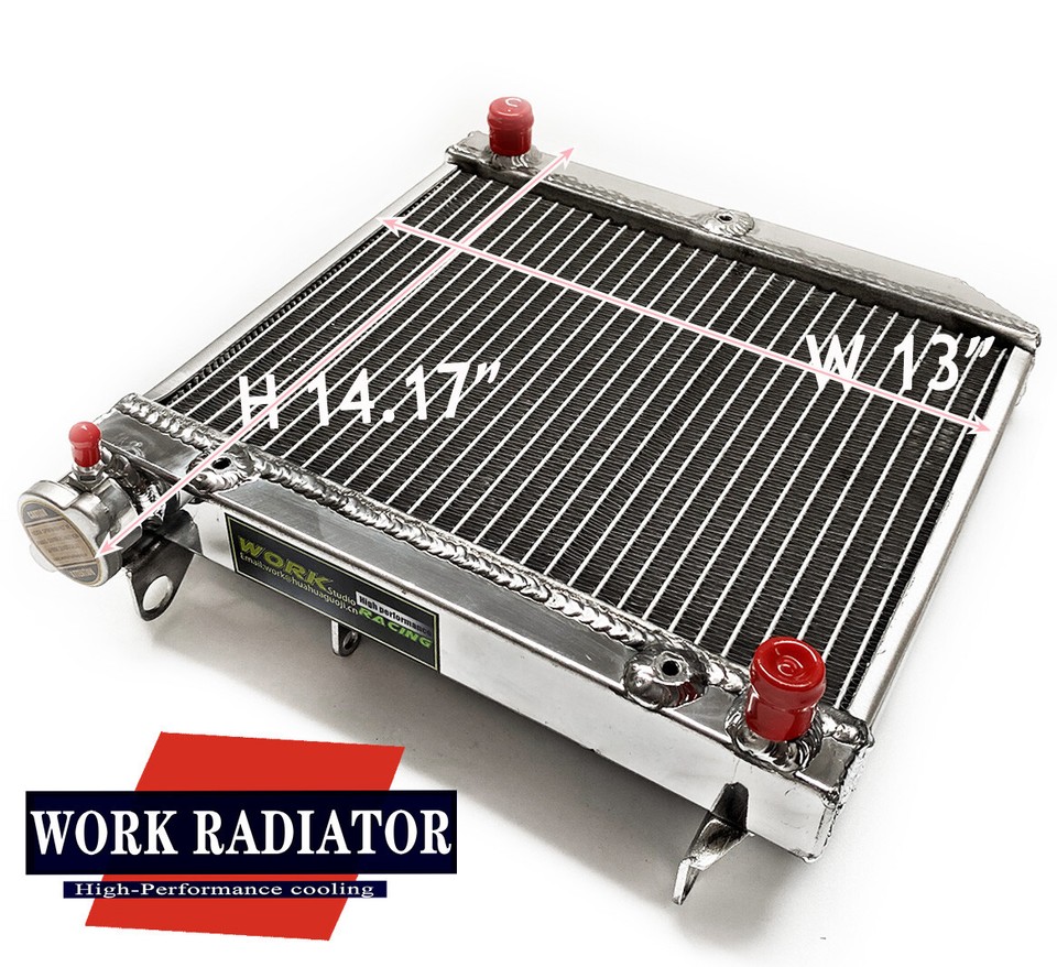 Aluminum Radiator For ATV Honda TRX450R TRX450 R TRX450ER - Foto 8