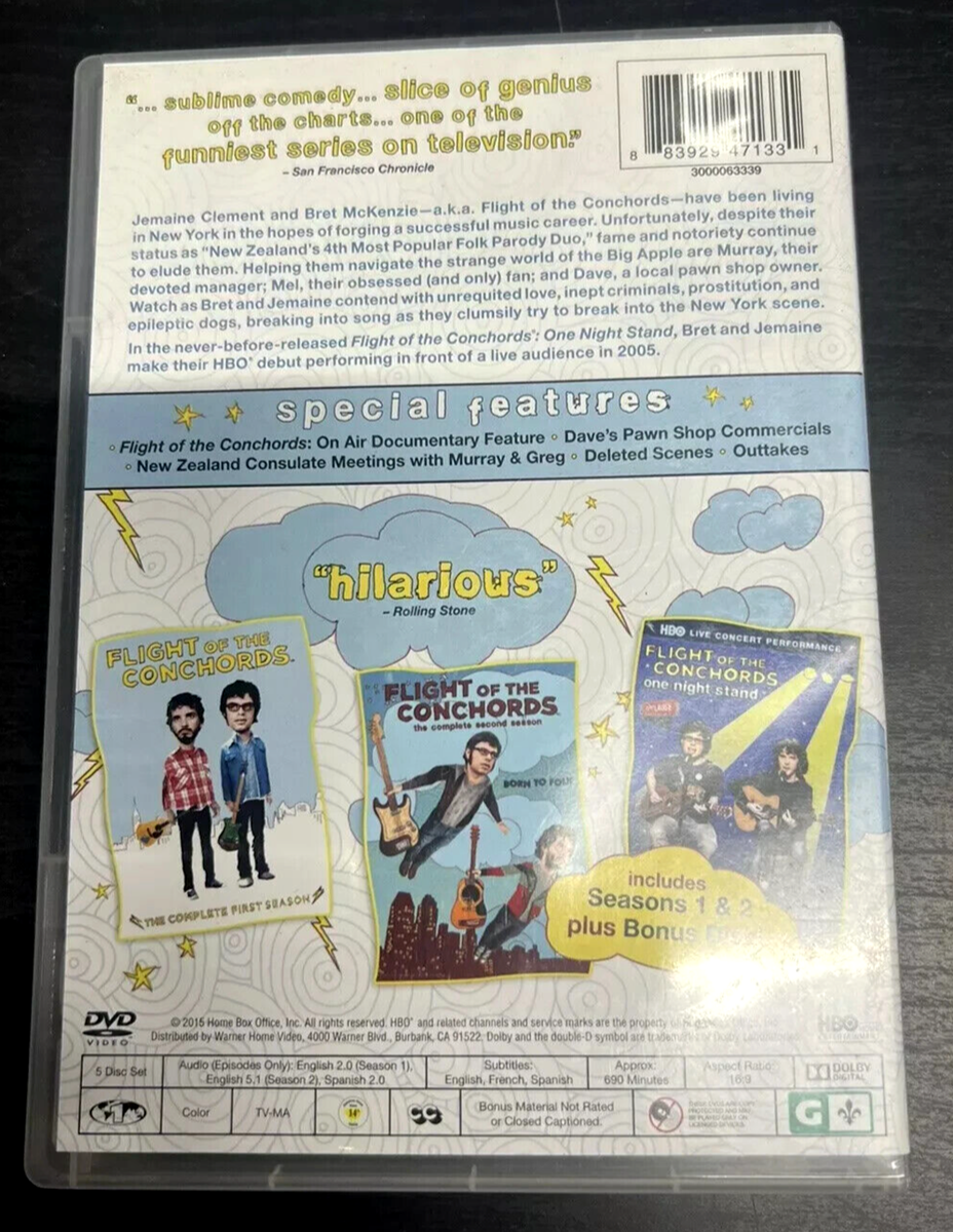 Flight of the Conchords: Complete Collection TV Series (DVD Set
