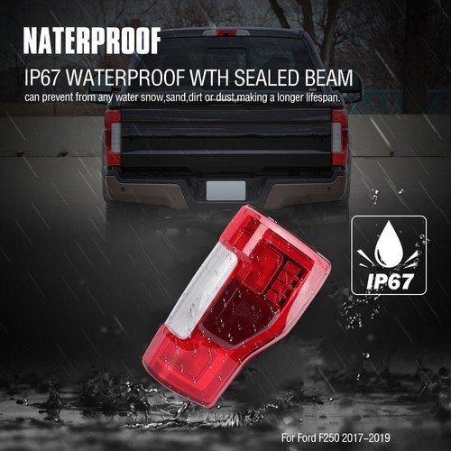 Right LED Tail Light Brake W/Blind Spot For Ford F250 F350 Super Duty 2017-2019 - Picture 7 of 11