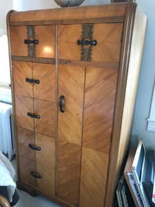 Details About Vintage Waterfall Bedroom Set Or Individual Pieces
