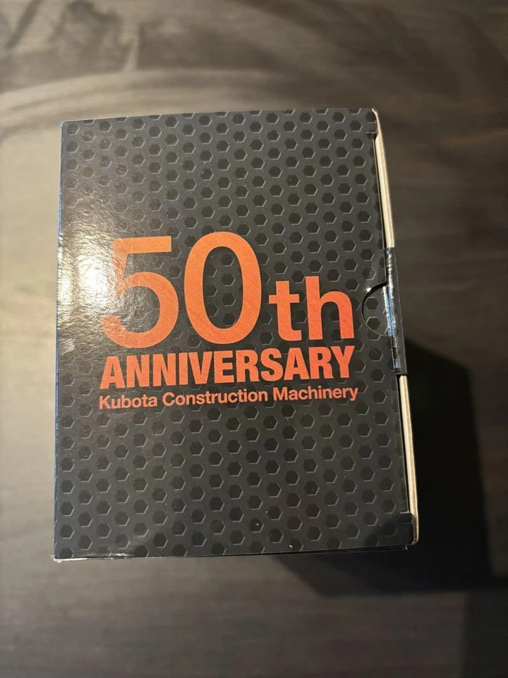 Kubota KX060-5 KH-1 Mini Excavator 1:40 Scale 50th Anniversary Edition Diecast - Image 4 of 4