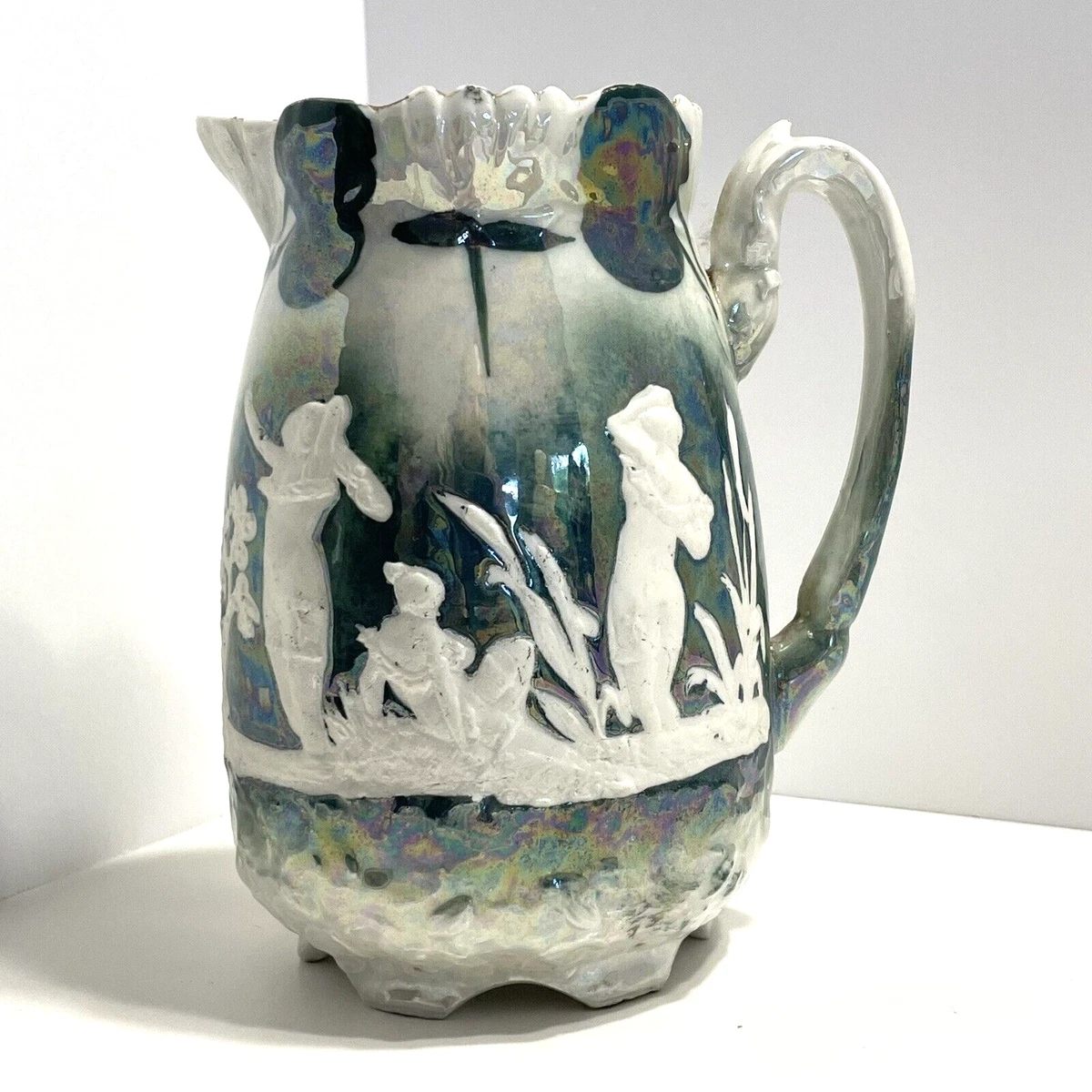 陶瓷白色收藏品1920-1949 时间段生产水壶和水壶| eBay