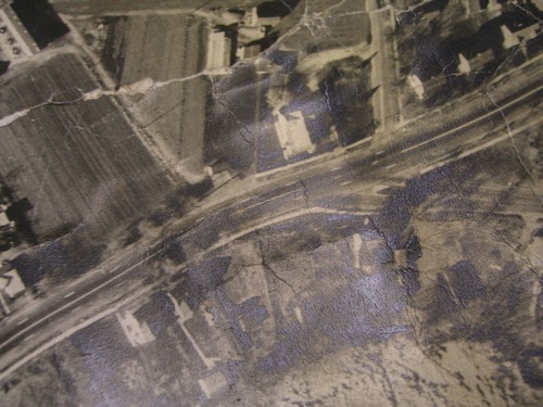 Cosair/Vought-Sikorsky Plant, Stratford, CT Aerial Map 41"X 54"- 1945 - Picture 10 of 12