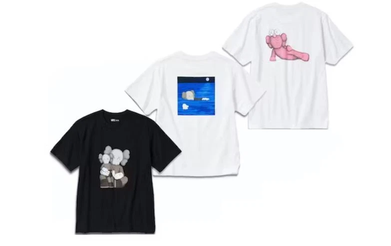 KAWS x UNIQLO UT T-Shirts NEW with Tag GIFT JAPAN 2023