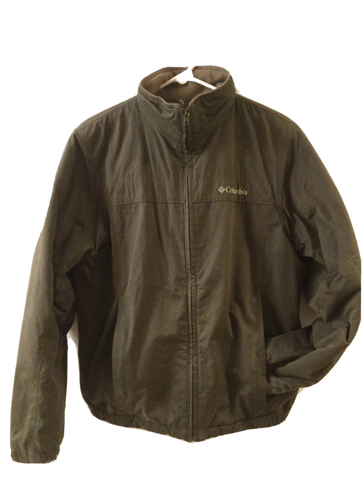 Columbia Men’s Insulated Casual Jacket Size S Dark Olive